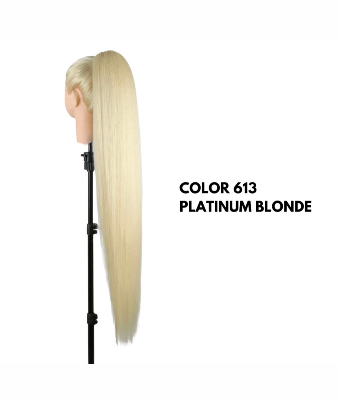 Coda con Coulisse - Liscia 90 cm - Platinum Blonde