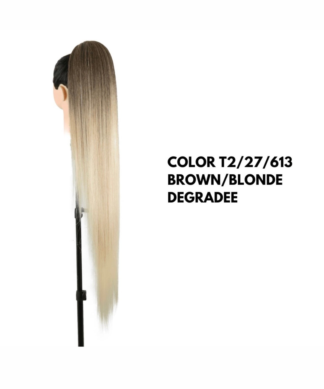 Coda con Coulisse - Liscia 90 cm - Blonde Degradee