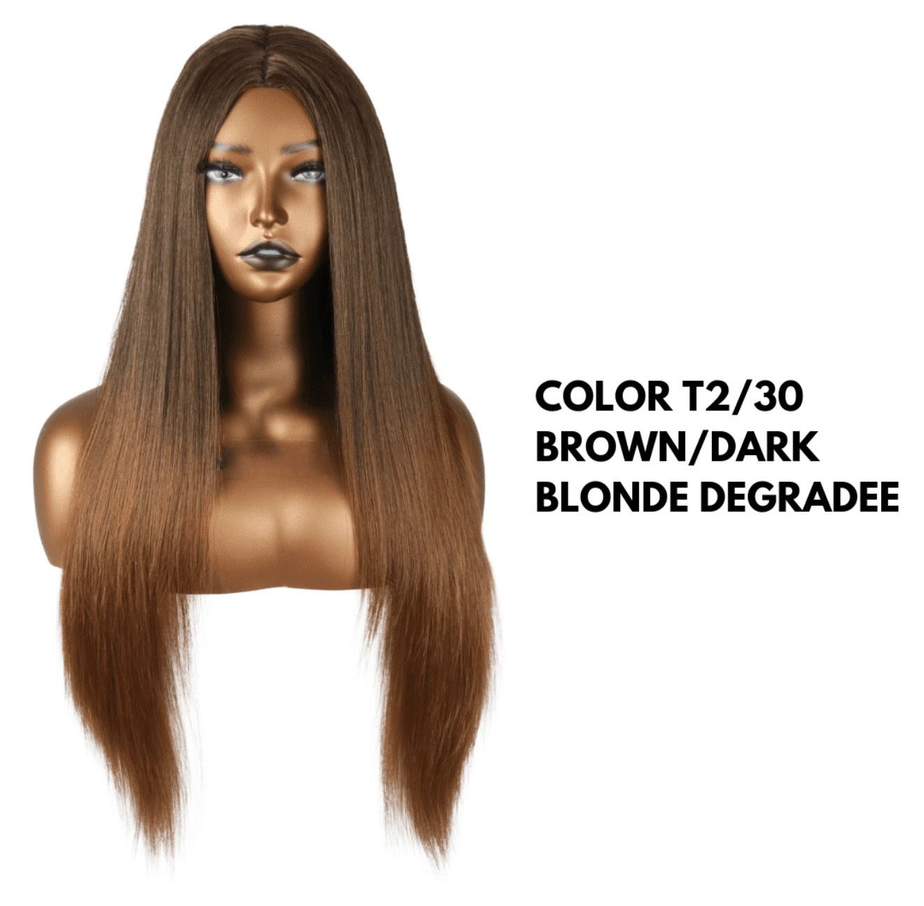 Wig - Straight model - 60 cm