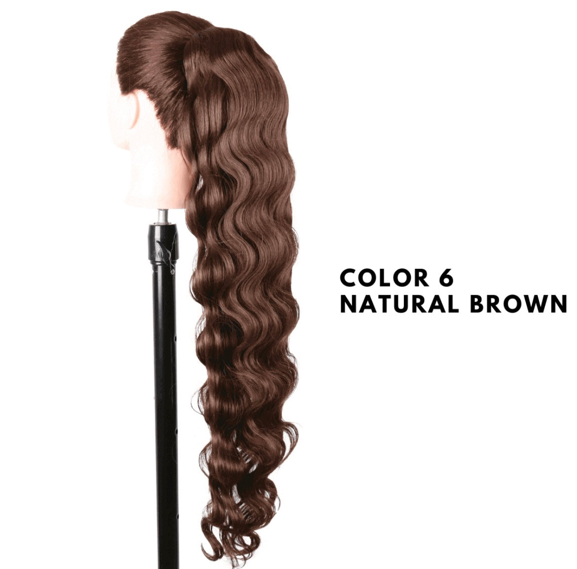 Coda con Coulisse - Frisee 70 cm - Natural Brown