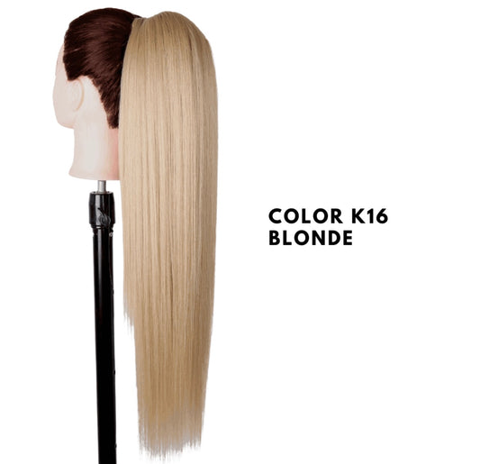 Coda con Coulisse - Liscia 70 cm - Blonde