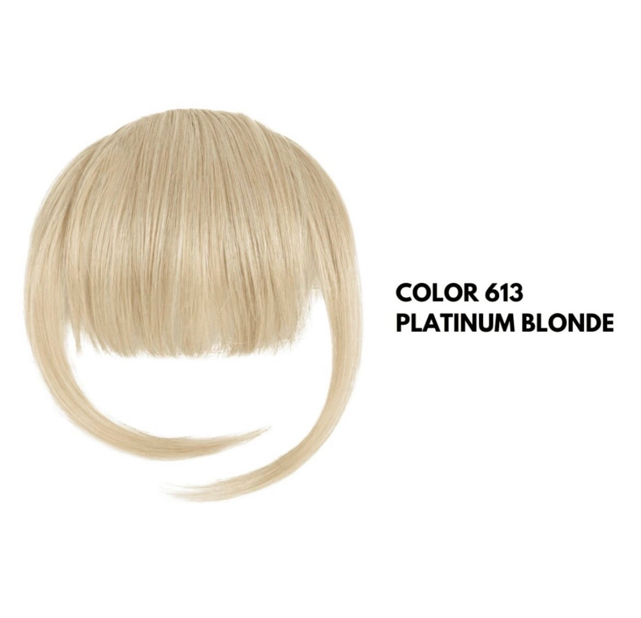Frangia con Clip - Platinum Blonde