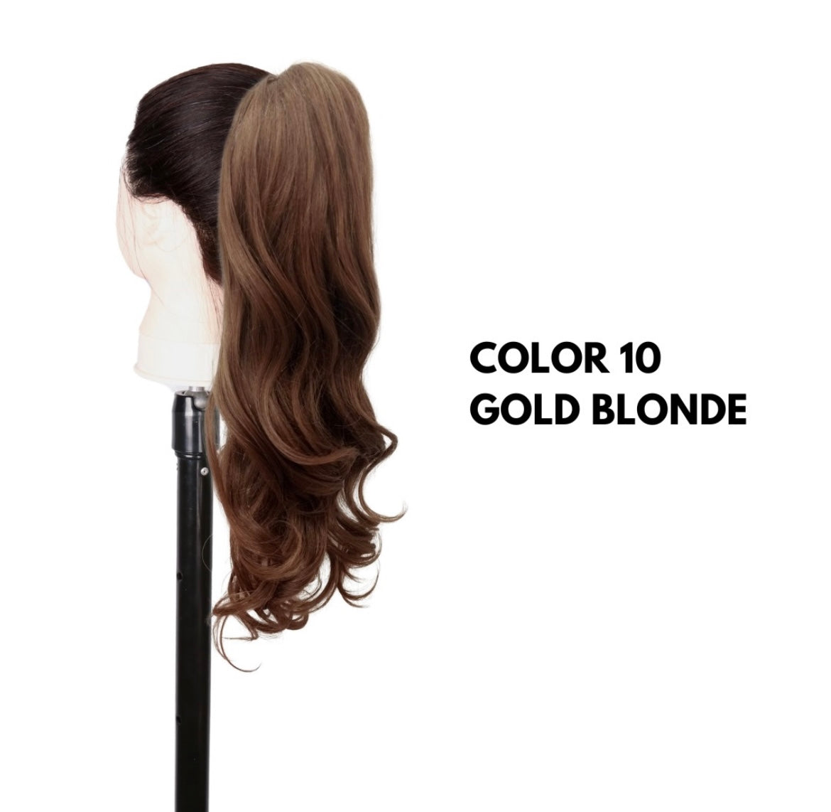 Coda con Coulisse - Ondulata 50 cm - Gold Blonde