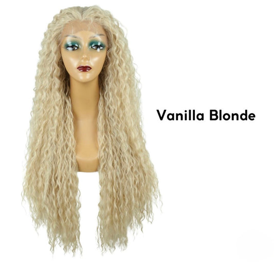 Parrucca - modello riccio - 76 cm