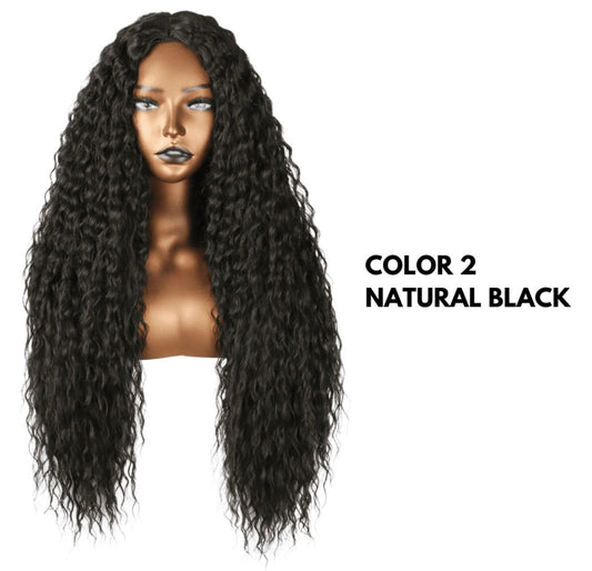 Parrucca - modello riccio - 76 cm