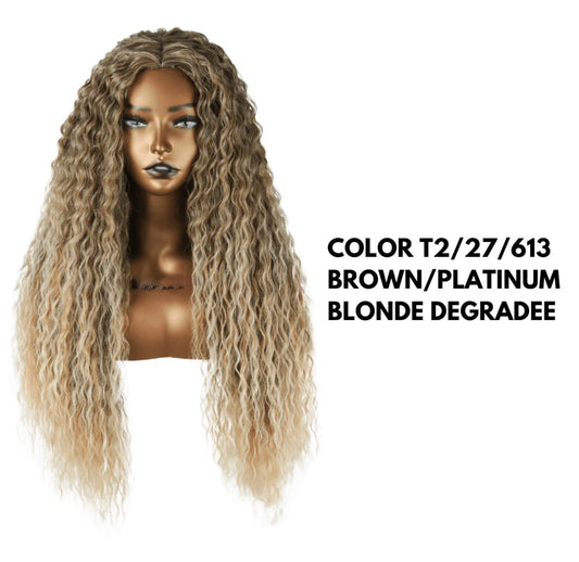 Parrucca - modello riccio - 76 cm