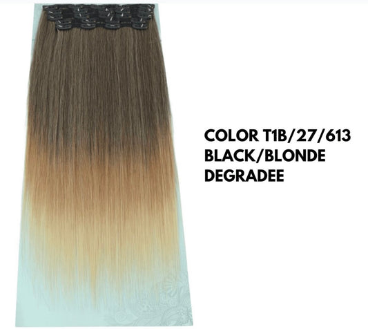 Extension con Clip - Lisce 65 cm - Blonde Degradee