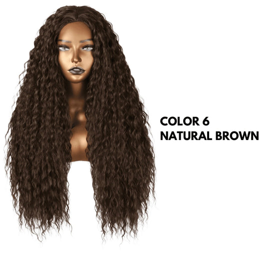 Parrucca - modello riccio - 76 cm