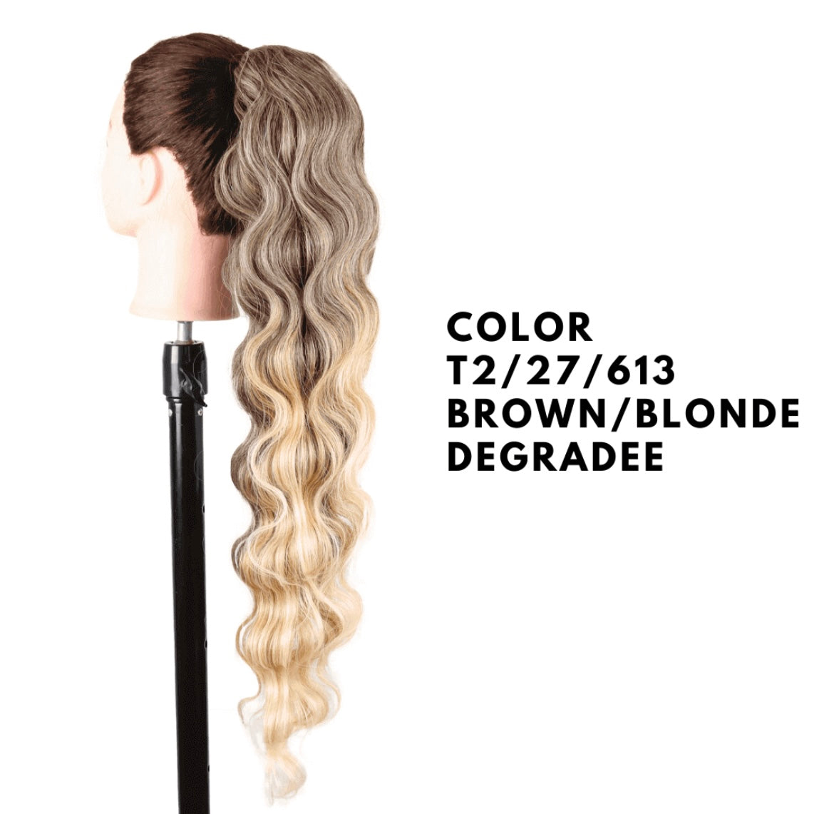 Coda con Coulisse - Brown Blonde Degradee