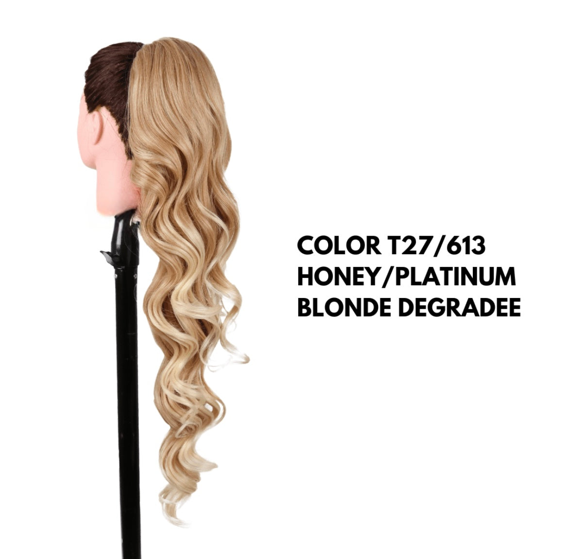 Coda con Coulisse - Ondulata 70 cm - Honey Degradee
