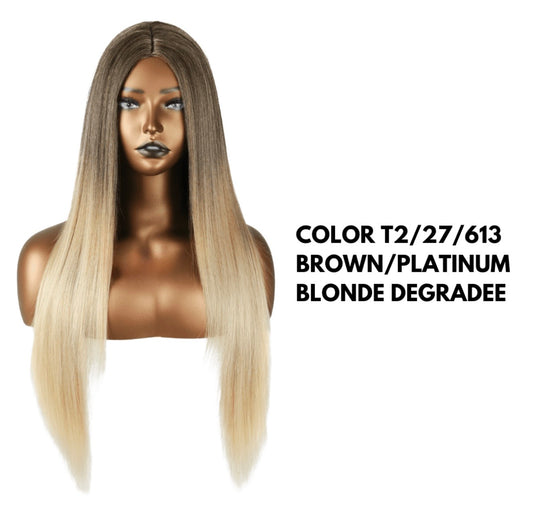 Parrucca - modello liscio - 60 cm