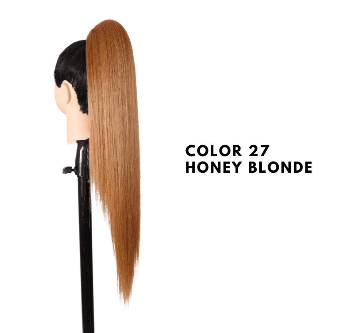 Coda con Coulisse - Liscia 70 cm - Honey blonde