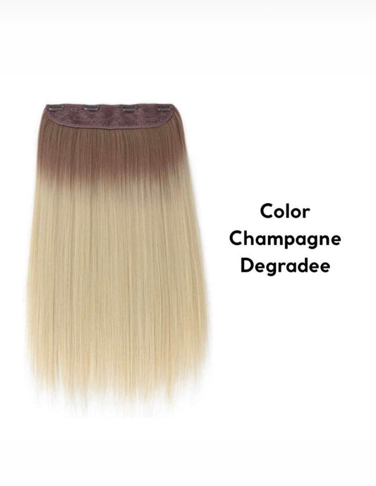 Banda unica con Clip - Champagne Degradee