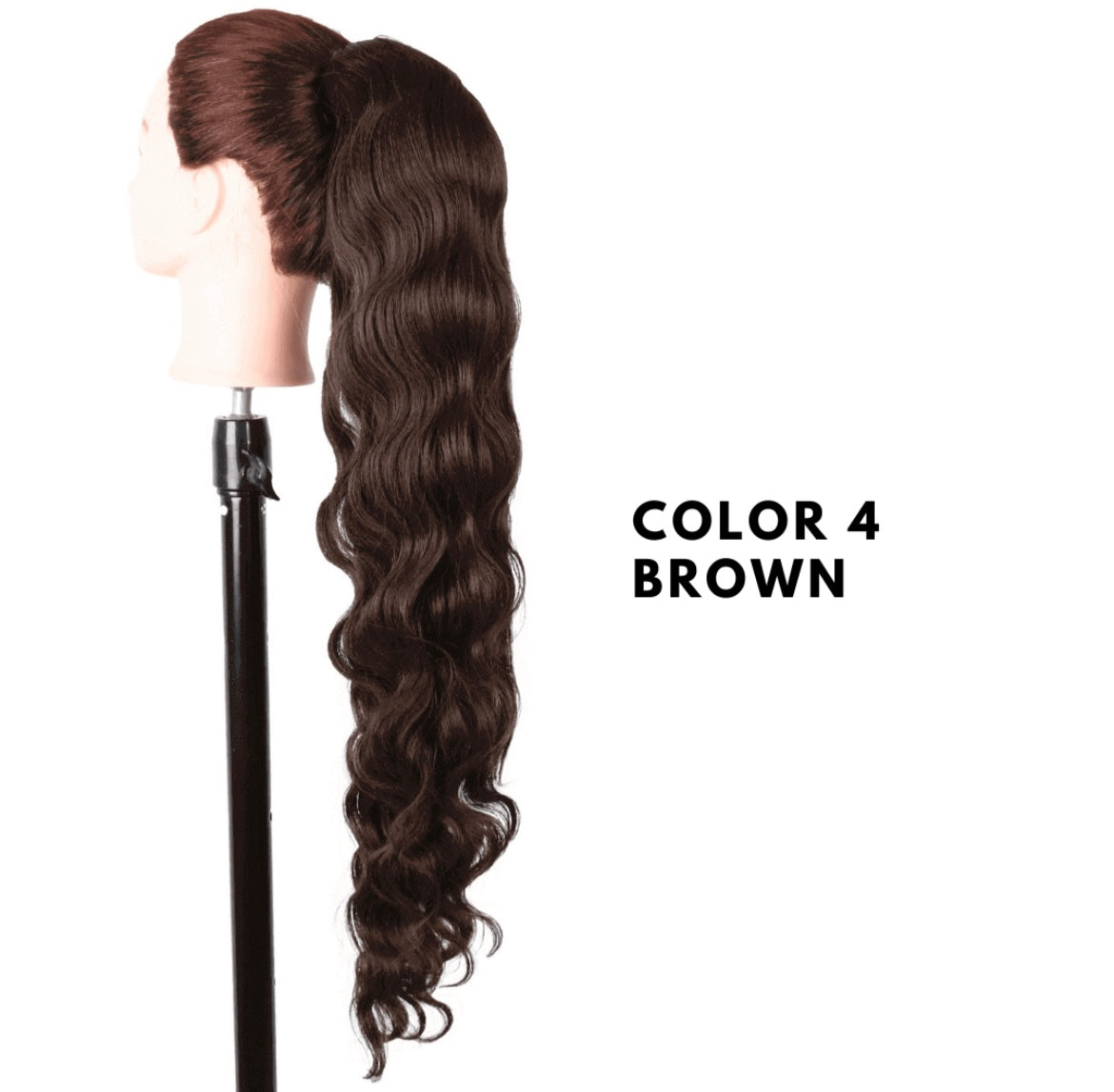 Coda con Coulisse - Frisee 70 cm - Brown