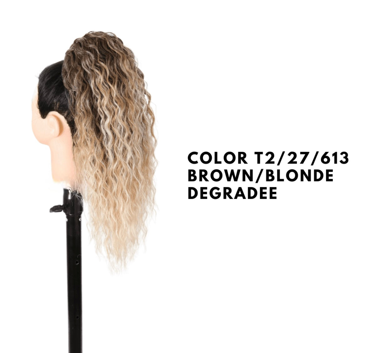 Coda con Coulisse - Riccia 50 cm - Blonde Degradee