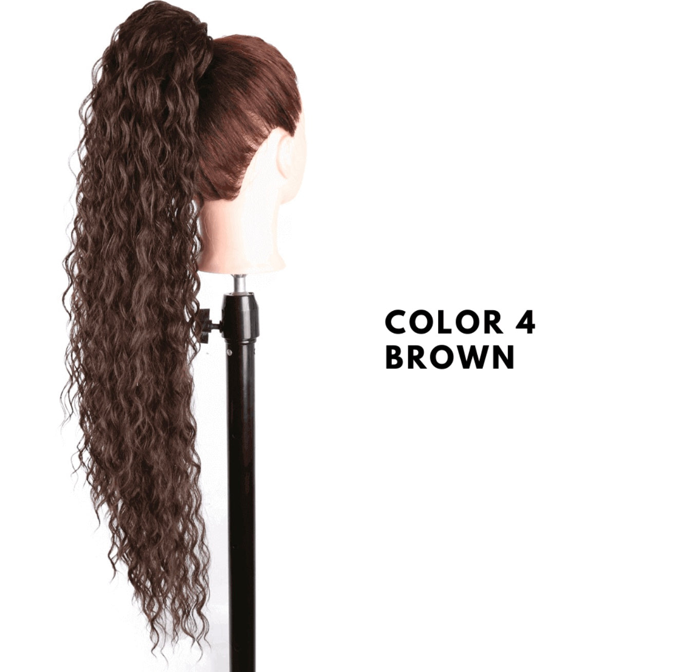 Coda con Coulisse - Riccia 70 cm - Brown